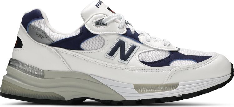 

Кроссовки New Balance 992 Made in USA 'White Navy', белый