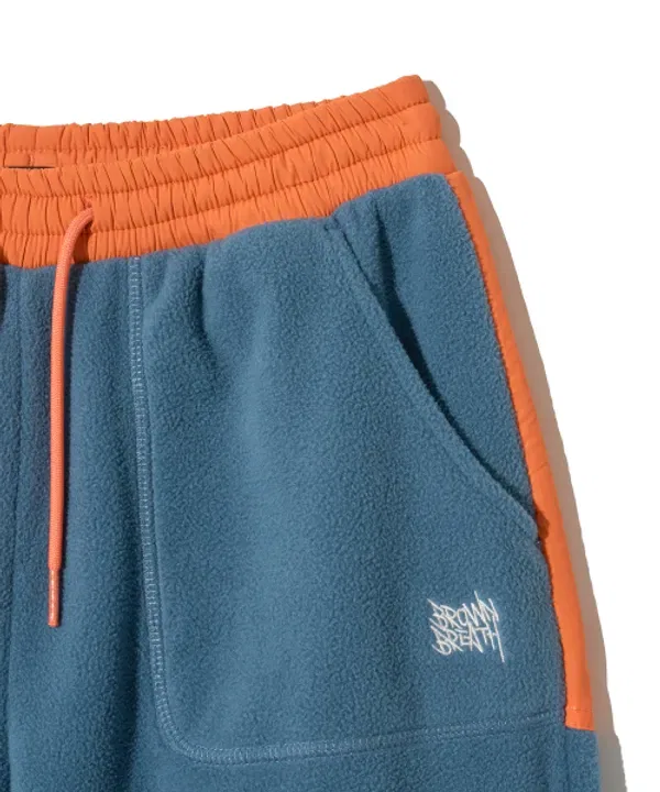 Детские спортивные штаны из флиса, polar fleece, BROWNBREATH, мятный — фото 4