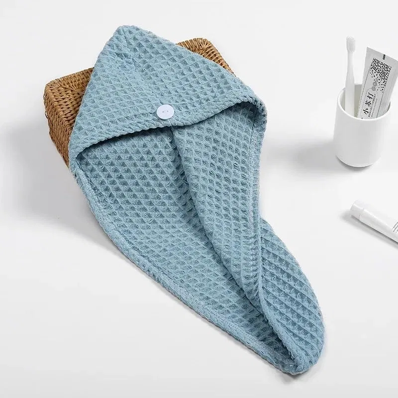 Шапочка для душа Adjustable Hair Cover, AD-BCrbgen, 25x65cm, Blue — фото 4