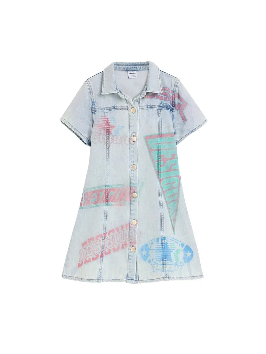 Платье Desigual синего цвета
