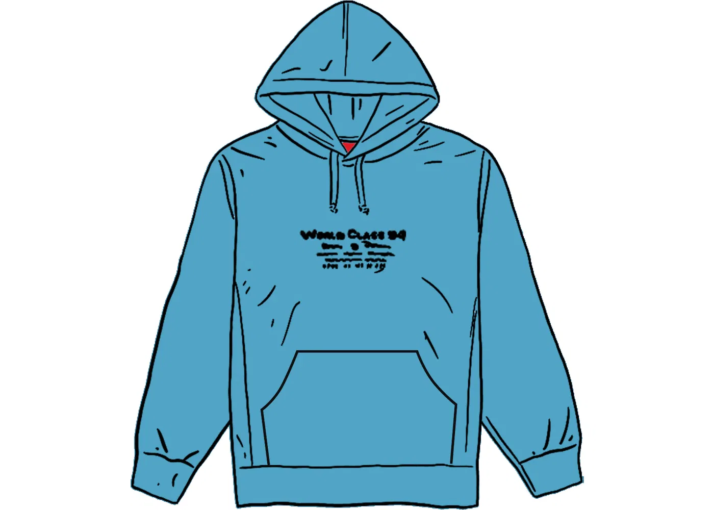 Мужская худи с капюшоном Supreme Hooded L/S Top, Slate