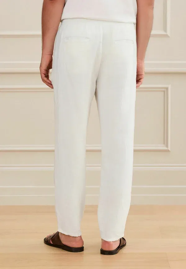 Брюки из льна Trousers Next, White, белый
