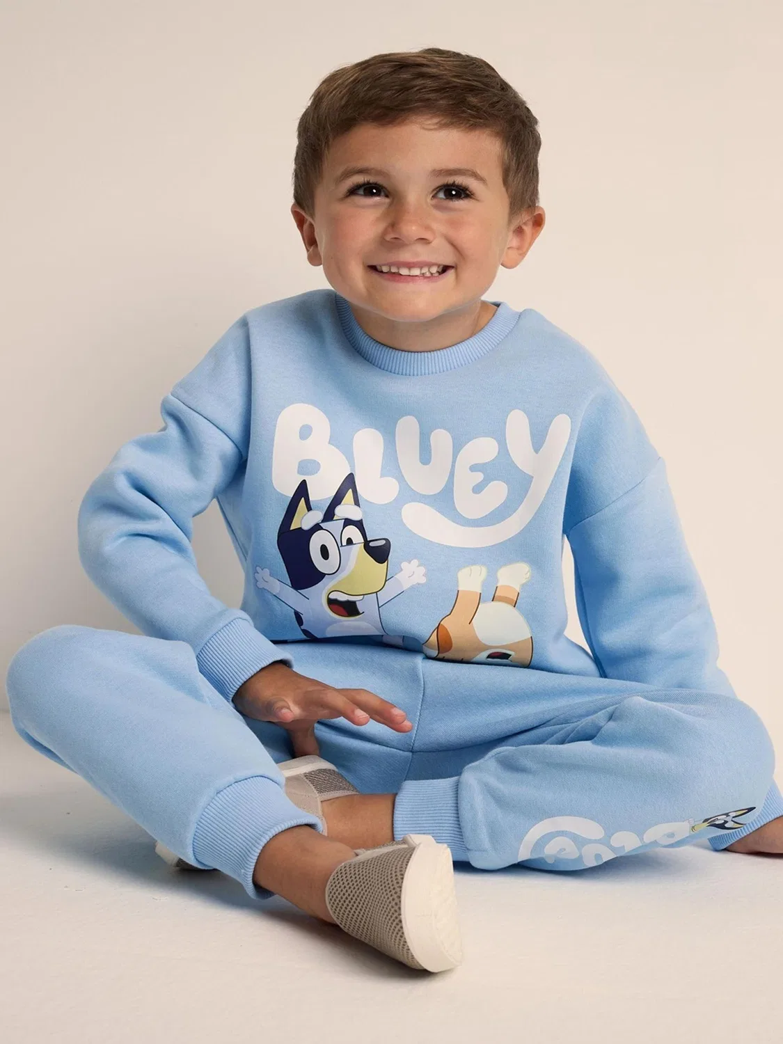 Спортивный костюм Bluey Unisex Daywear Joggers Set Brand Threads, синий — фото 2