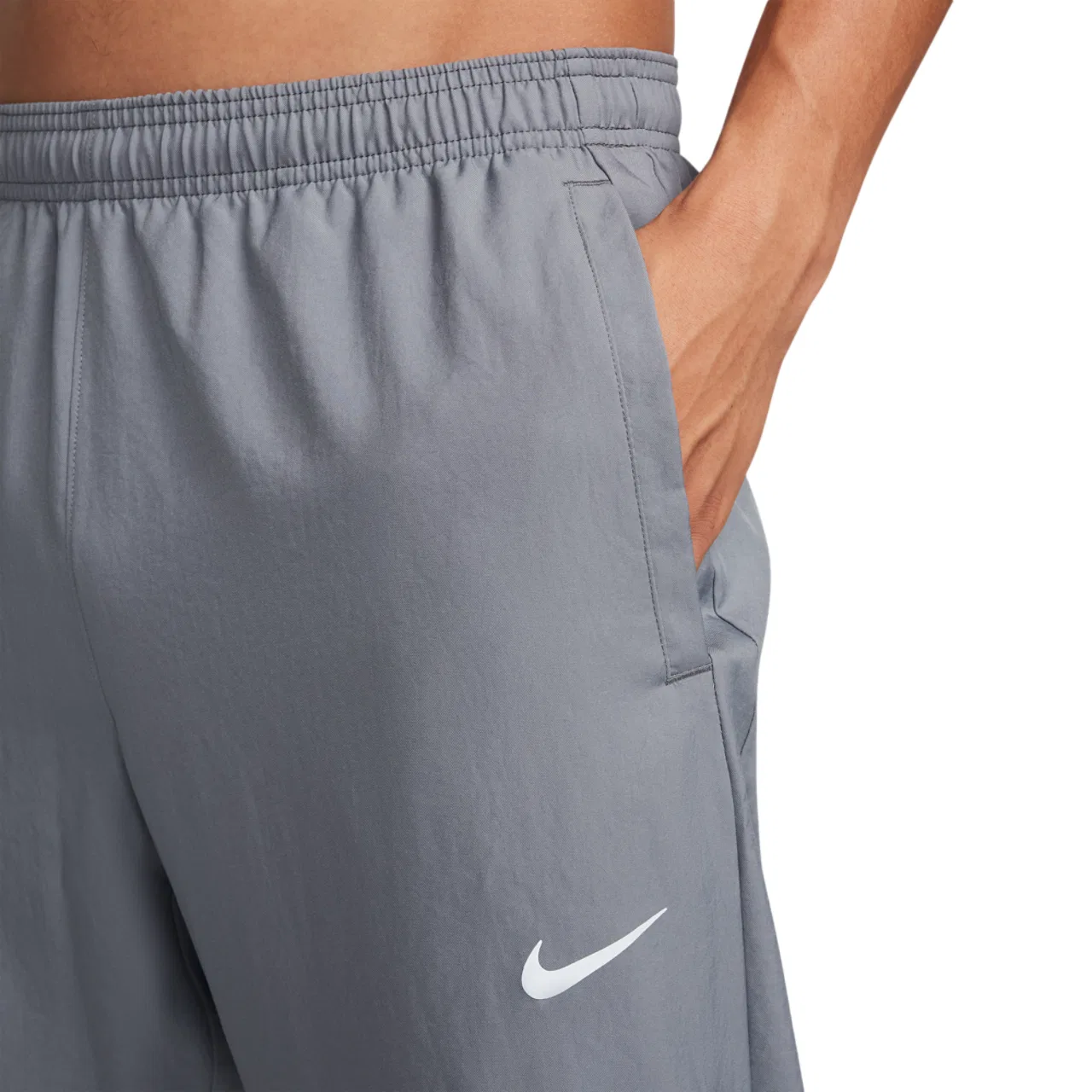 Мужские беговые брюки Challenger Woven Dri-FIT Nike, цвет Smoke Grey/Black/Reflective Silv — фото 3