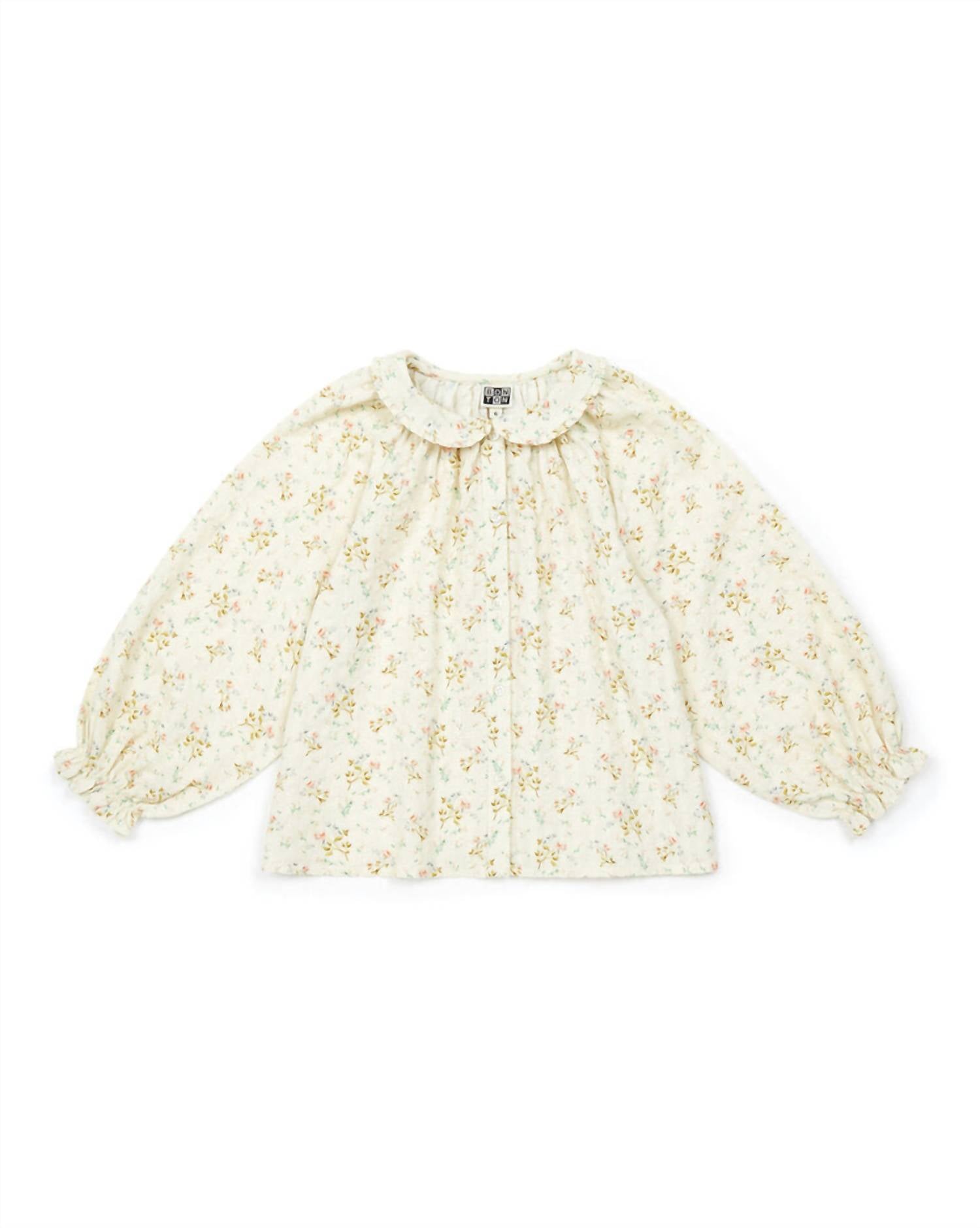 

Блузка для девочки в цвете Daisy Creme Bonton
