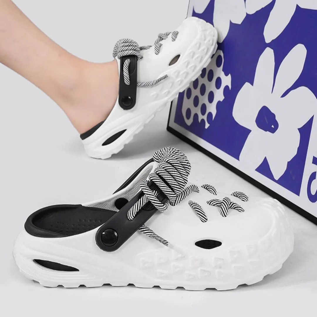 Arch Support Clogs for Men SWZEC, серый — фото 4