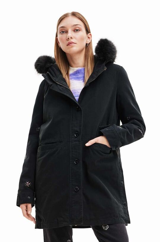 

Детская парка Desigual, черный
