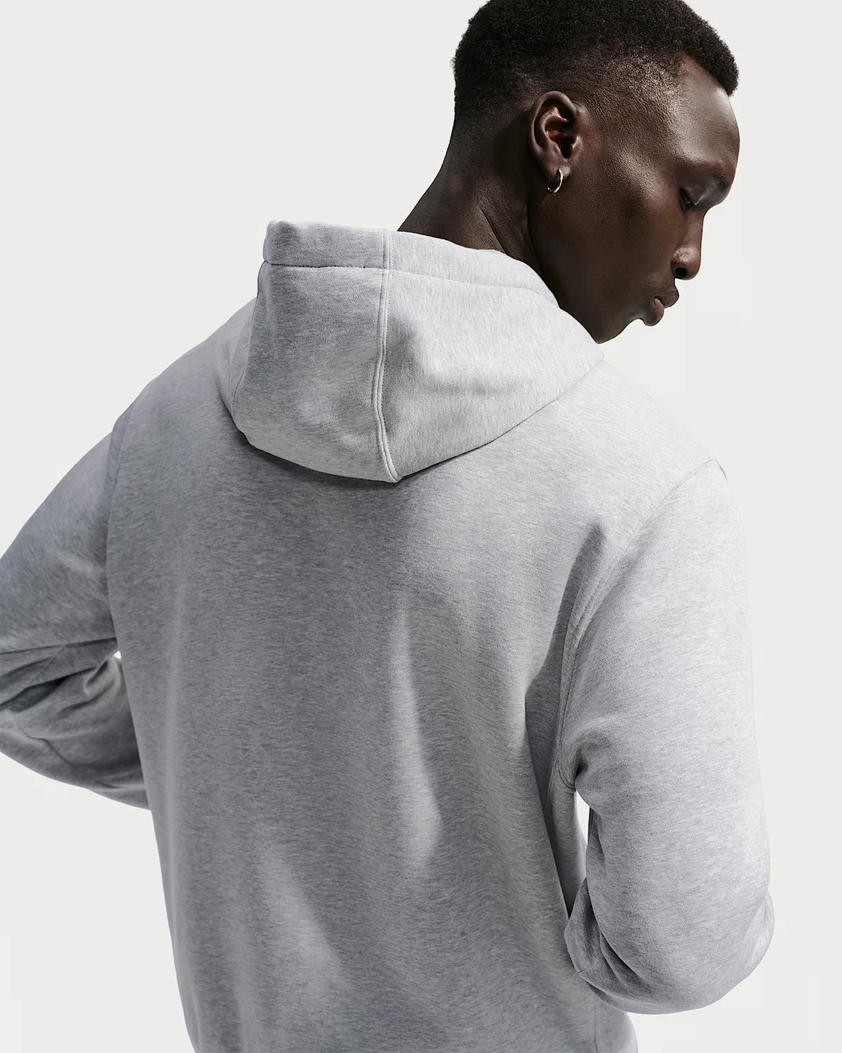 Мужской пуловер для тяжелой атлетики Nike, Dark Grey Heather — фото 2