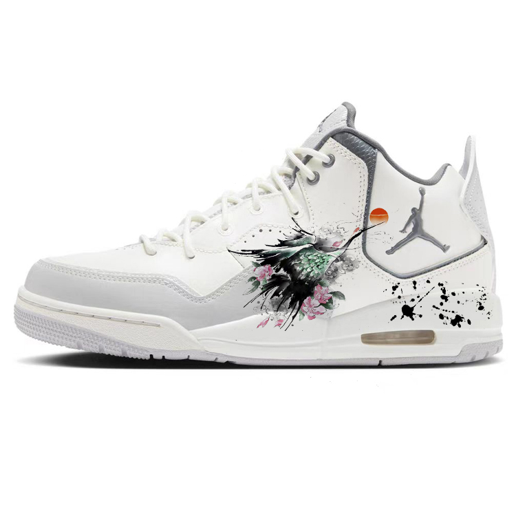 

Jordan Баскетбольные кроссовки Courtside 23 Vintage, мужские, средний верх, белые/серые