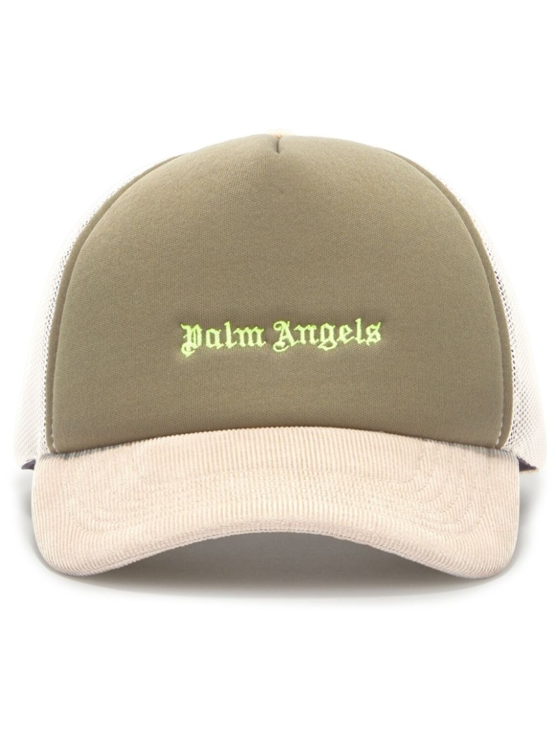 

Palm Angels кепка с вышитым логотипом, зеленый