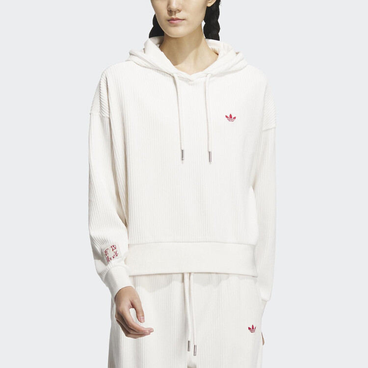 CNY MIFFY Толстовка женская белая Adidas Originals — фото 2