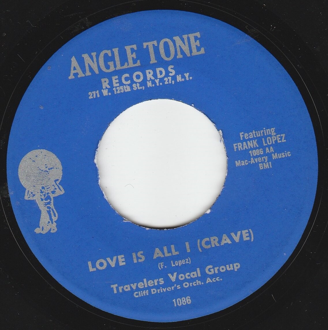 

CD диск Travelers Vocal Group: Betty Jean / Love Is All I (Crave) (Digital 45)