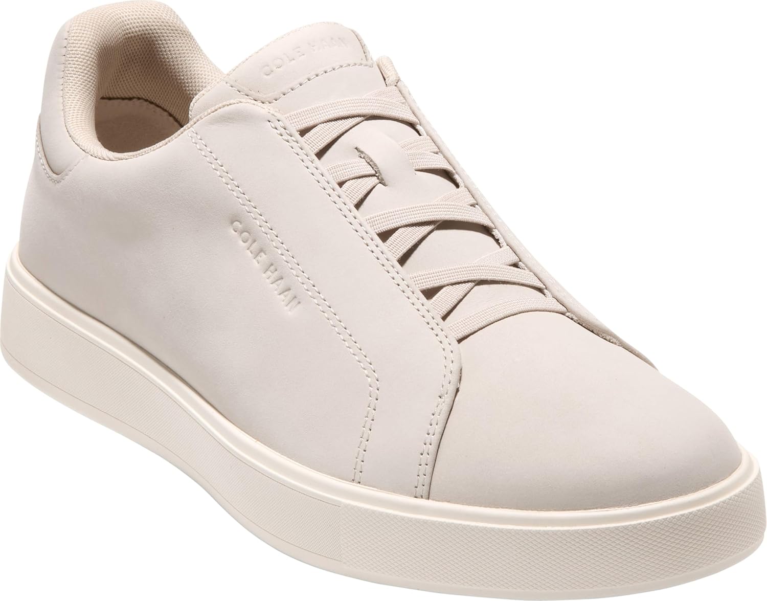 Мужские слипоны Cole Haan Grandpro Luxe, серебристый/слоновая кость — фото 4