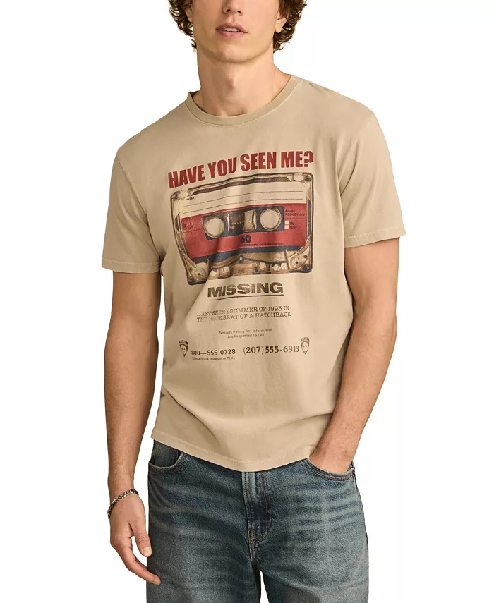 

Мужская футболка Missing Cassette Tape Lucky Brand