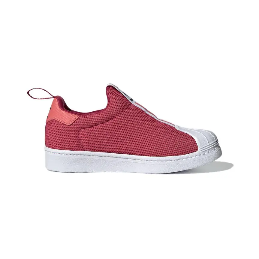 SUPERSTAR 360 Детские кроссовки для скейтбординга PS Low-top Арбузно-красные Adidas Originals — фото 2