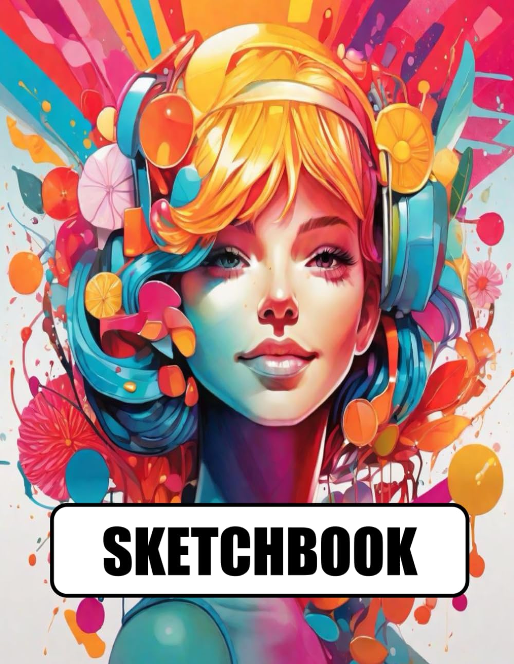 

Sketch Book: Notebook for Drawing, Writing, Painting, Doodling, 120 Pages, 8.5x11 (Drawn Cover Series Vol 2) (Spanish Edition) (Independently published)