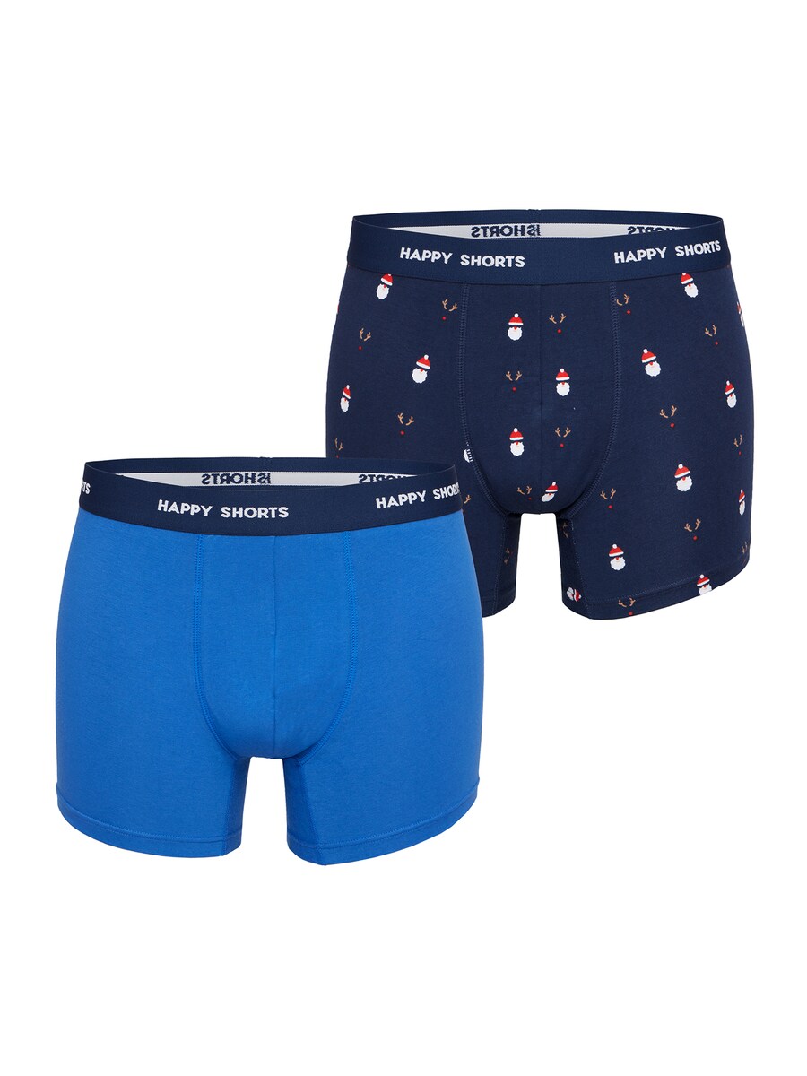

Боксерские шорты Happy Shorts Xmas, цвет Blue/Dark blue