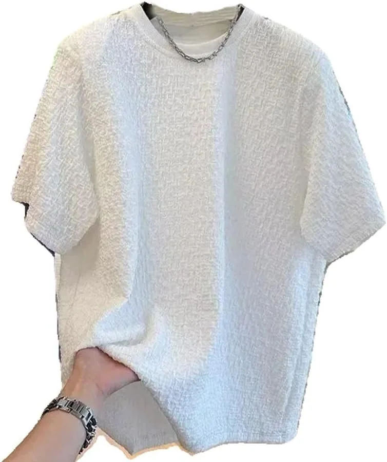 

Xingfenly мужской повседневный свитер свободного кроя с круглым вырезом