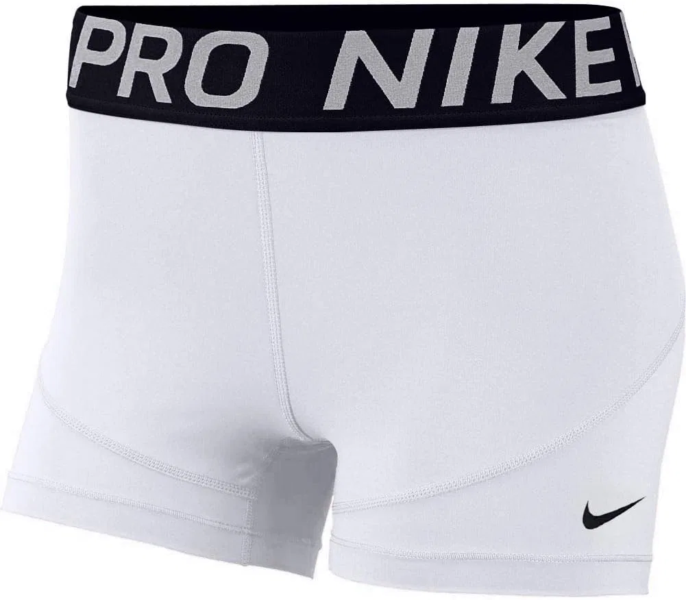 Шорты тренировочные Nike Pro, белый