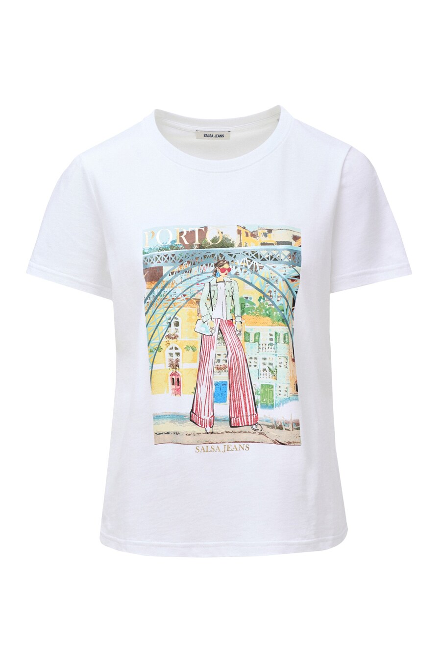 

Футболка Salsa Jeans Shirt, белый
