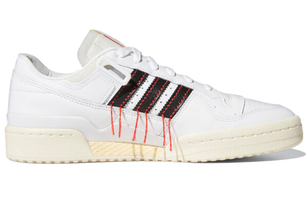 Кроссовки форум 84 низкая премия Adidas, белый — фото 2