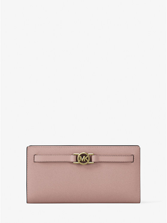 

Большой кошелек из шагреневой кожи Reed Michael Kors, красный