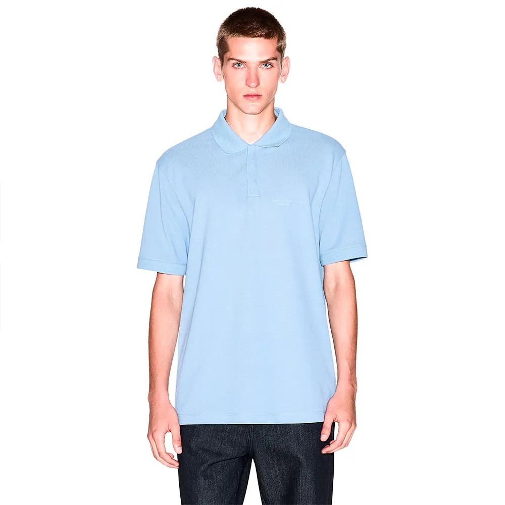 

Поло с коротким рукавом Armani Exchange XM001286_AF10366, синий