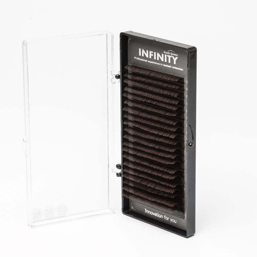Вії INFINITY Black (Чорний) 20 ліній L 0.085 11mm