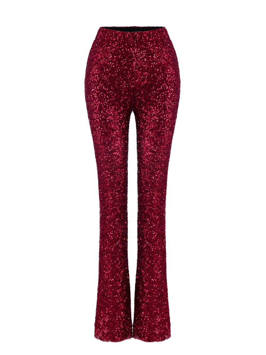 

Брюки-буткат No Matter What, бургундия