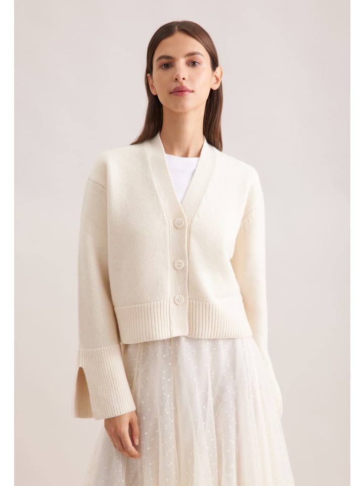 

Seidensticker Вязаный кардиган свободного кроя цвета экрю