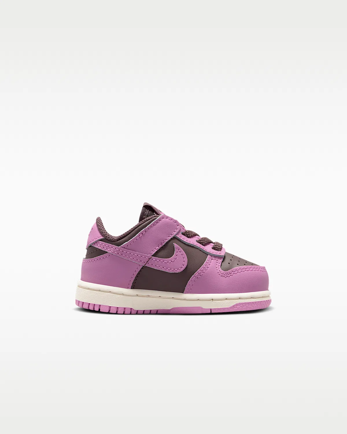 Кроссовки Nike Dunk Low для малышей, Tattoo/Pale Ivory/Light Magenta — фото 3