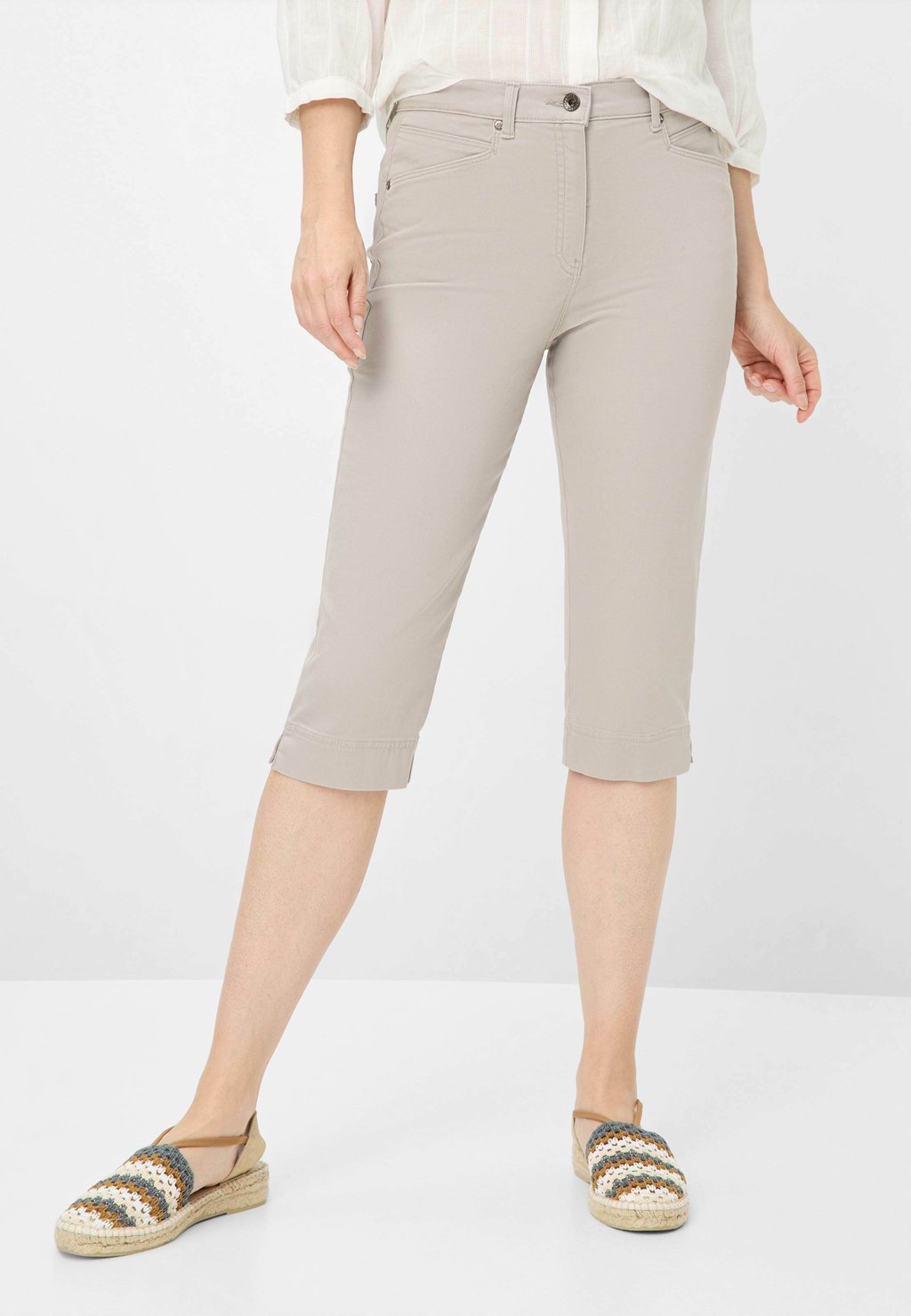 

Джинсовые шорты STYLE CAREN CAPRI BRAX, бежевый