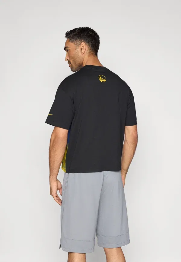 Футболка Nike Performance Golden State Warriors GSW Boxy Club Wear, черный — фото 3