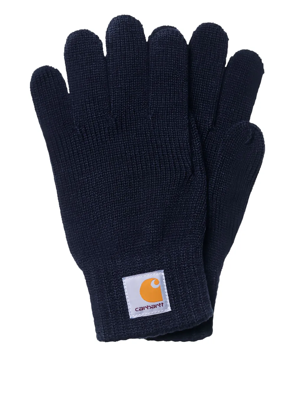 

Перчатки с нашитым логотипом CARHARTT WIP, синий