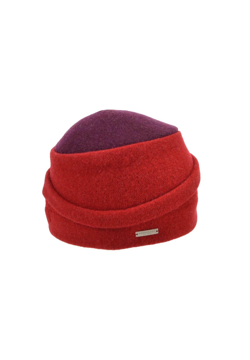 

Walk Toque двухцветный 19252-0 SEEBERGER, цвет Feuer Burgund One Size