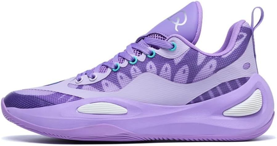 

Мужские кроссовки 2025 года Спортивная мода На открытом воздухе Баскетбольные кроссовки Повседневные кроссовки Беговые кроссовки Haoeyddw, фиолетовый
