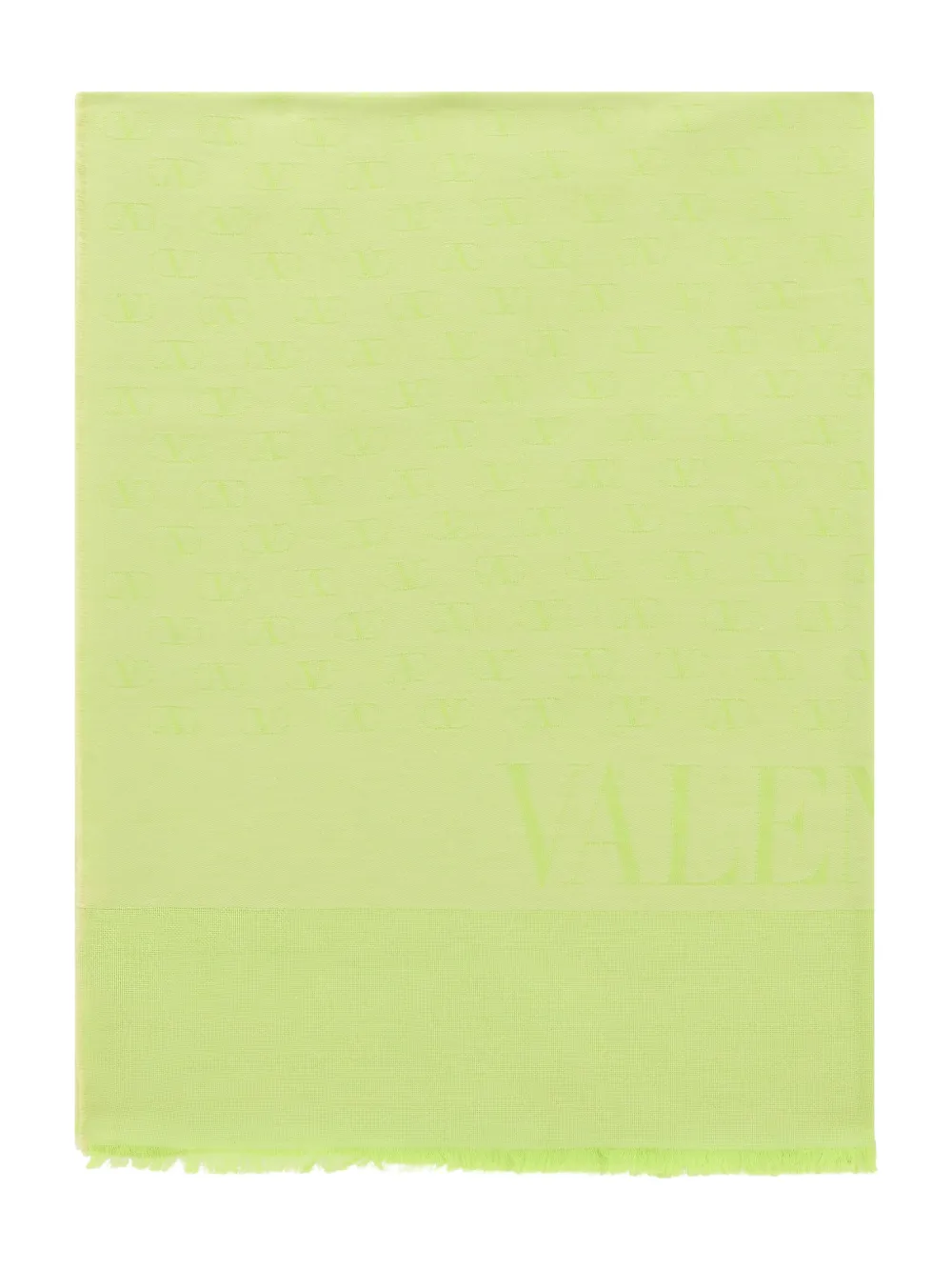 

Шарф с логотипом VLogo Valentino Garavani, зеленый