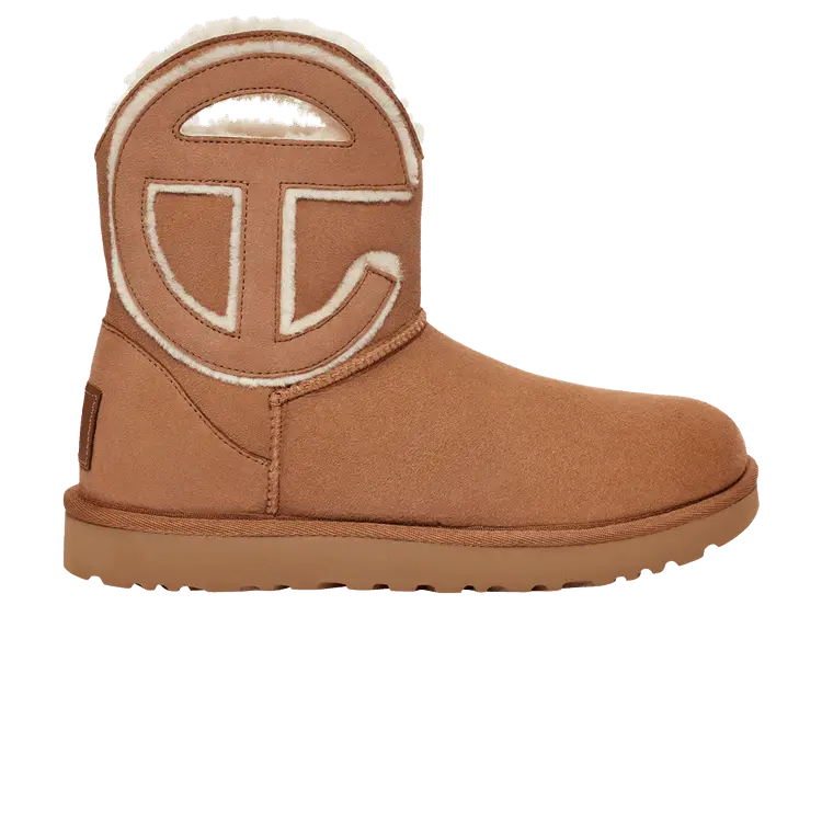 

Ботинки UGG Telfar x Logo Mini Boot Chestnut, коричневый