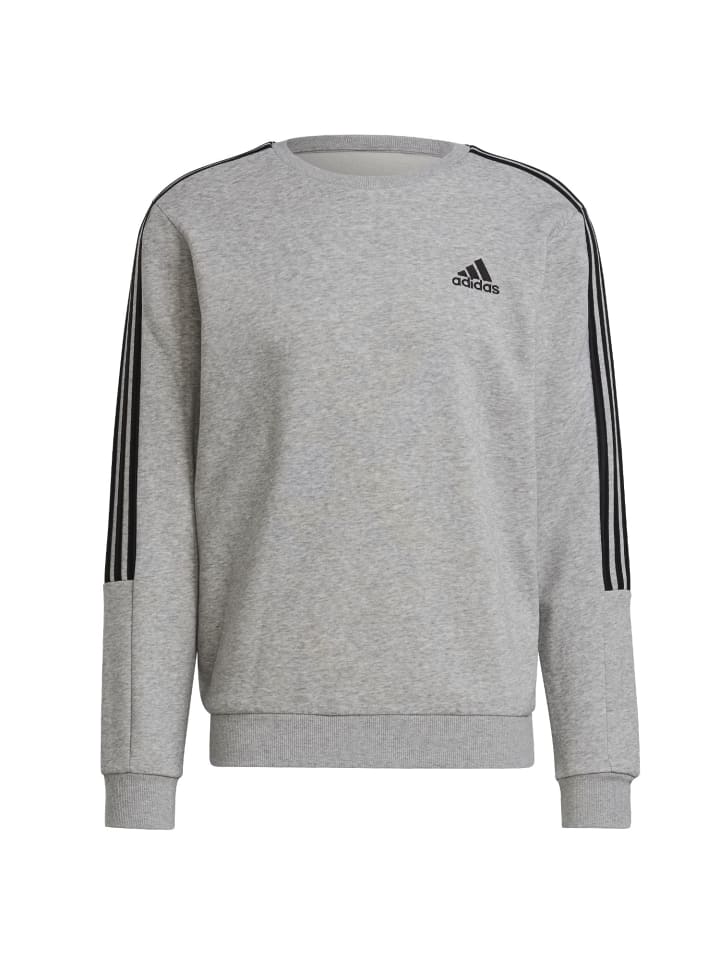 

Пуловер adidas Pullover 3 Streifen Design, серый