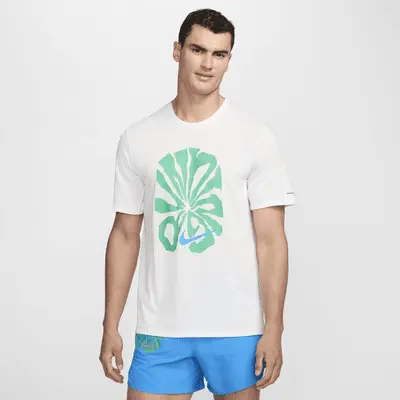 

Футболка Nike Rise 365 Run Energy, цвет Summit White/Light Photo Blue