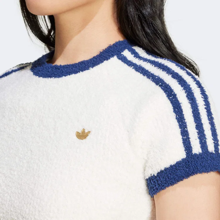 Футболка женская raglan sleeve, white Adidas — фото 4