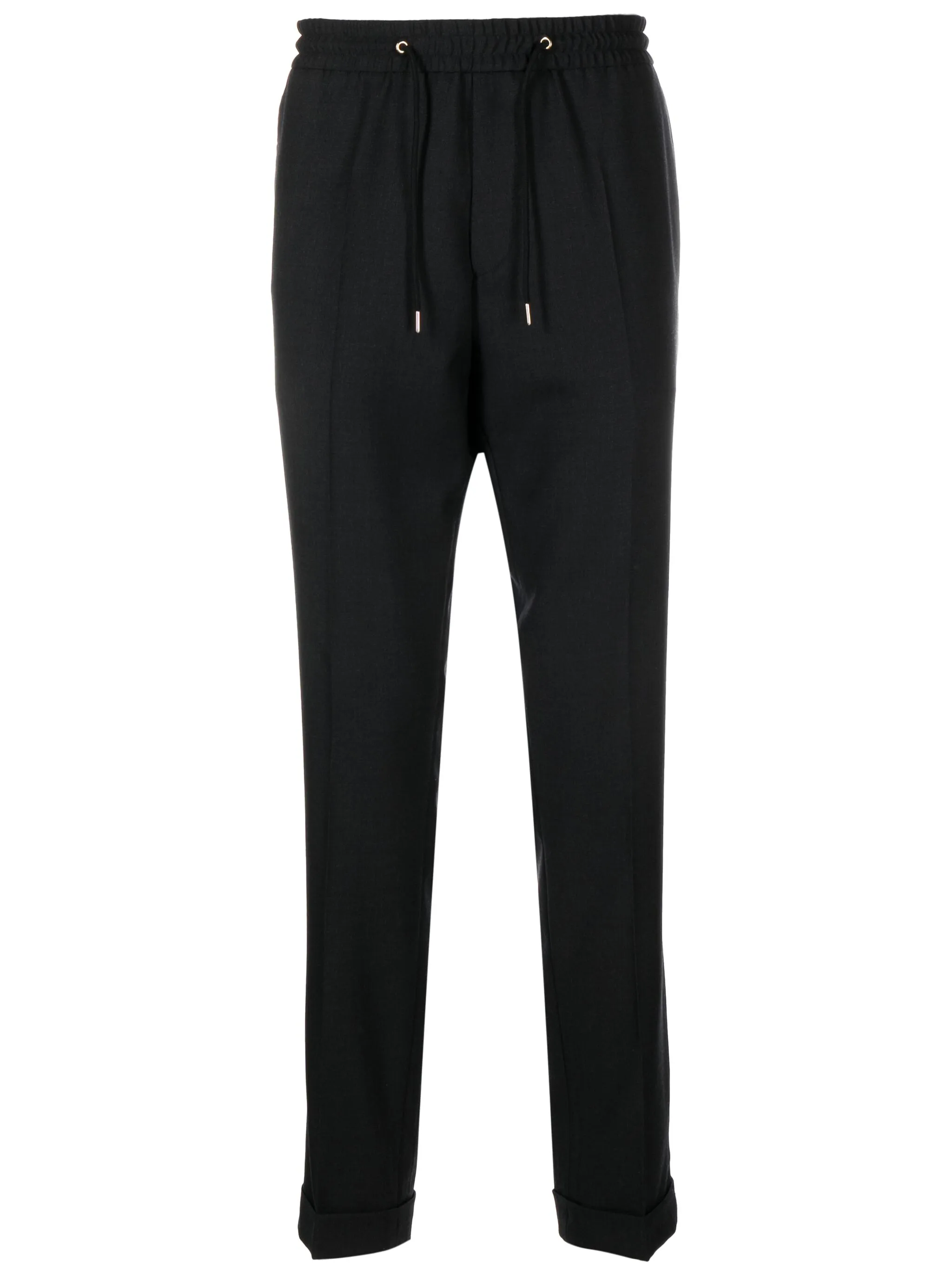 

Шерстяные брюки чинос с кулиской Paul Smith, черный