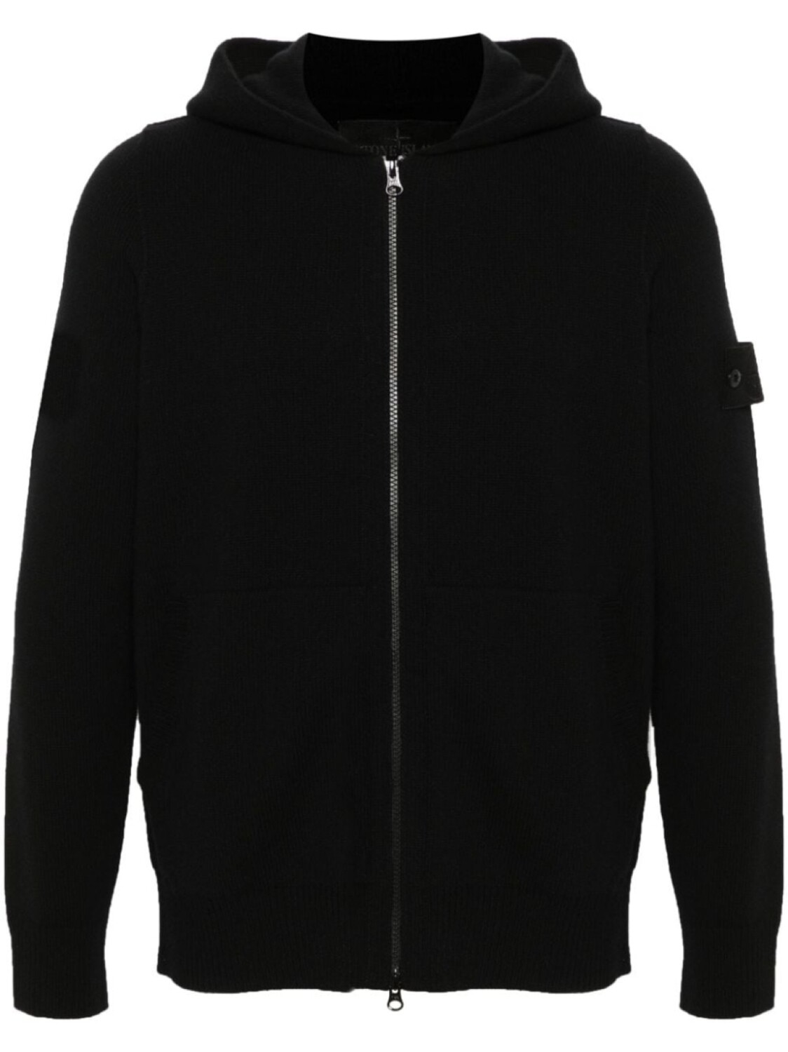 

Stone Island толстовка с значком компаса, черный