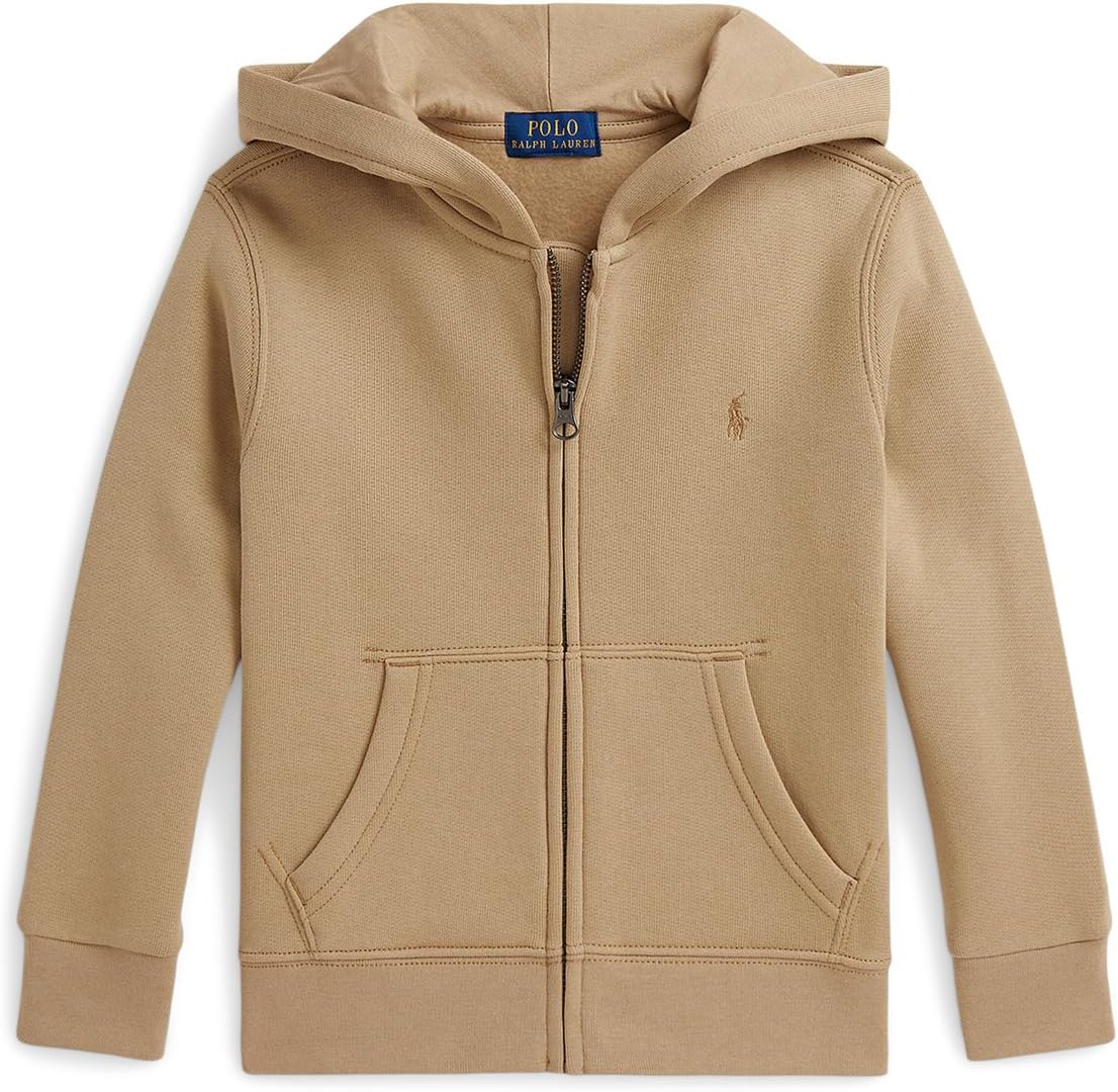 

Худи Polo Ralph Lauren Kids Fleece Full Zip Hoodie, цвет Vintage Khaki