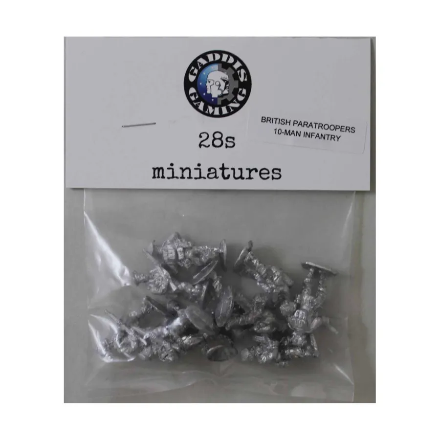 

Пехотный ранец BP из 10 человек, WWII Miniatures - British - Paratroopers - Infantry (28mm)