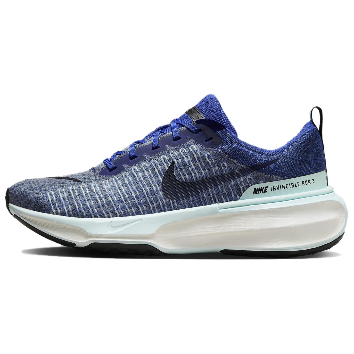 

Кроссовки для бега Invincible Run 3 мужские с низким верхом серые/синие Nike