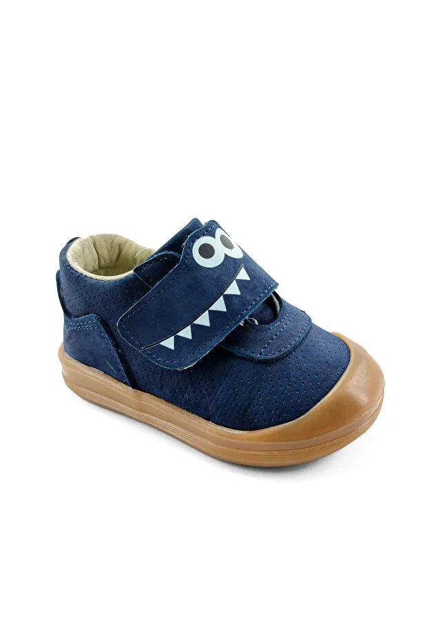 Детские ортопедические туфли для мальчиков с принтом Ortoplus, Navy Blue — фото 2