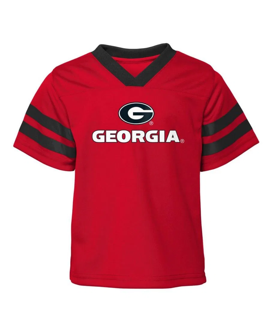 Комплект из топа и брюк Red Zone Georgia Bulldogs Outerstuff, Red Black — фото 2
