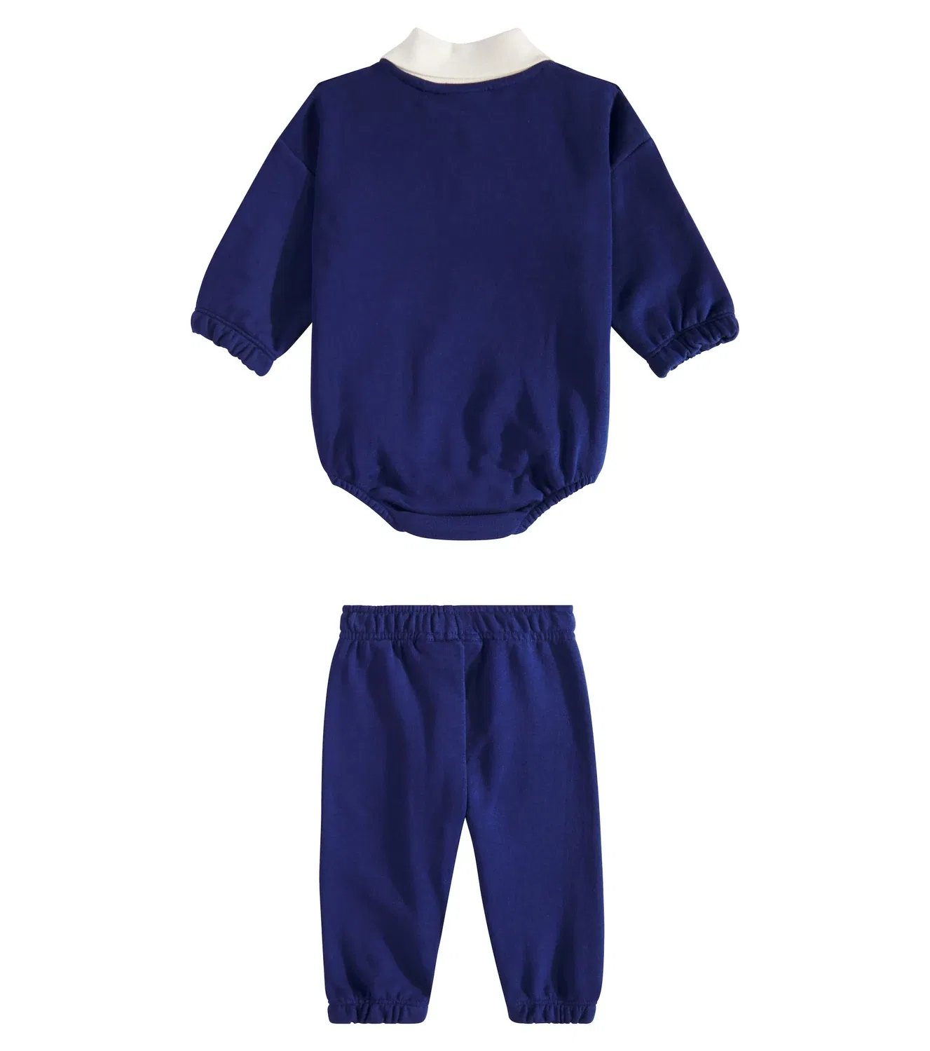 Комплект из комбинезона и брюк из хлопка Baby Society Mini Rodini, синий — фото 4