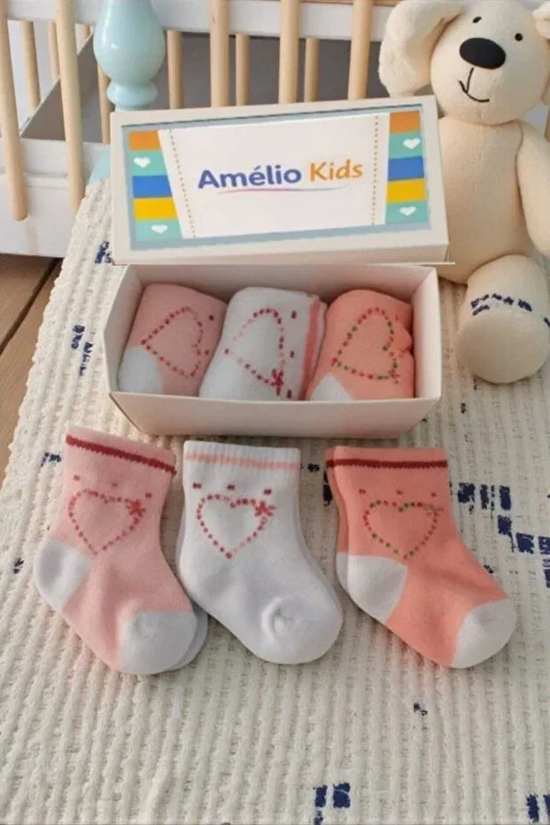 Детские носки махровые с принтом Amélio Kids, Multicolor — фото 2